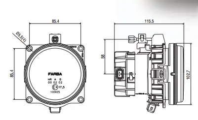 FARBA 13574E Ön Far resmi