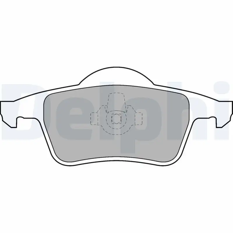 DELPHI LP1504 Arka Fren Balatası resmi