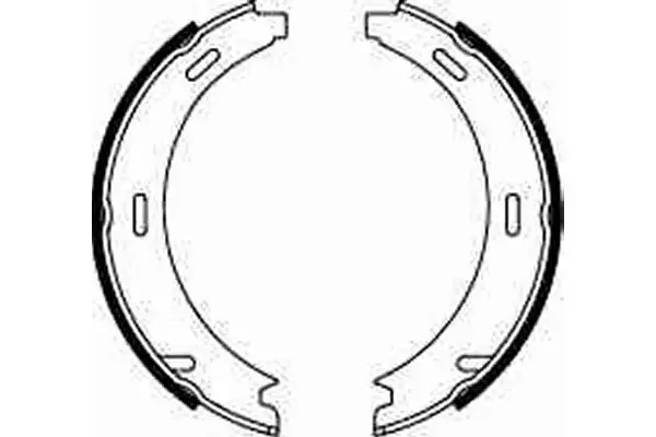 TRW GS8208 El Fren Balatası resmi