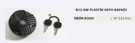 MITA 07212911 Yakıt Depo Kapağı 7701407275 resmi