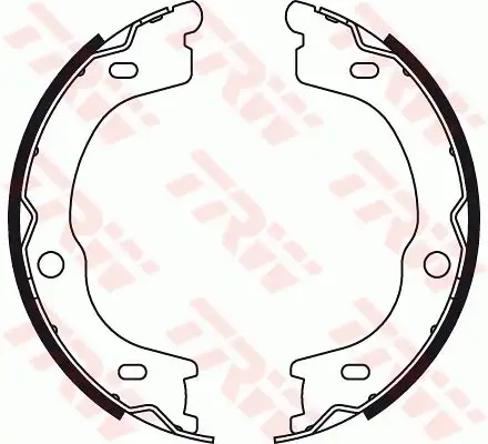 TRW GS8784 El Fren Balatası 583503ED01 resmi