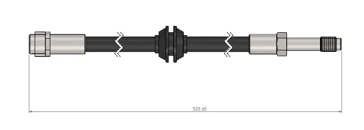 CAVO C901158A Ön Fren Hortumu resmi
