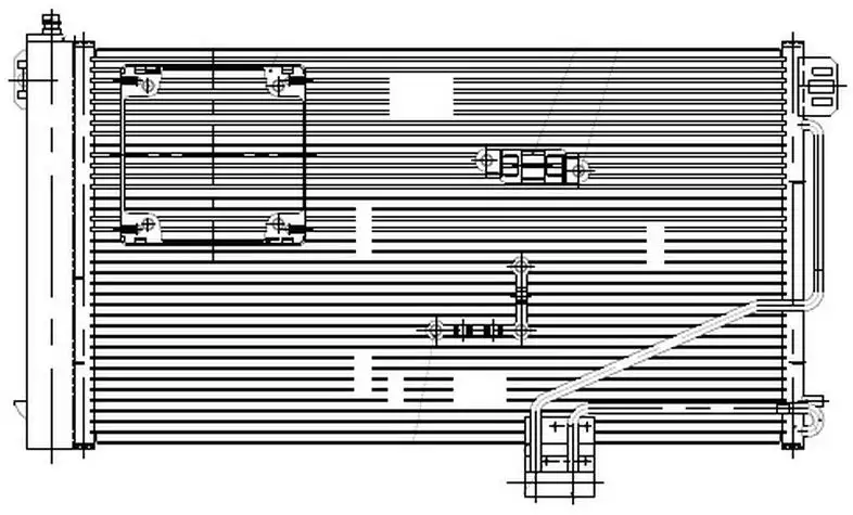 ORIS CME554016 Klima Radyatörü resmi