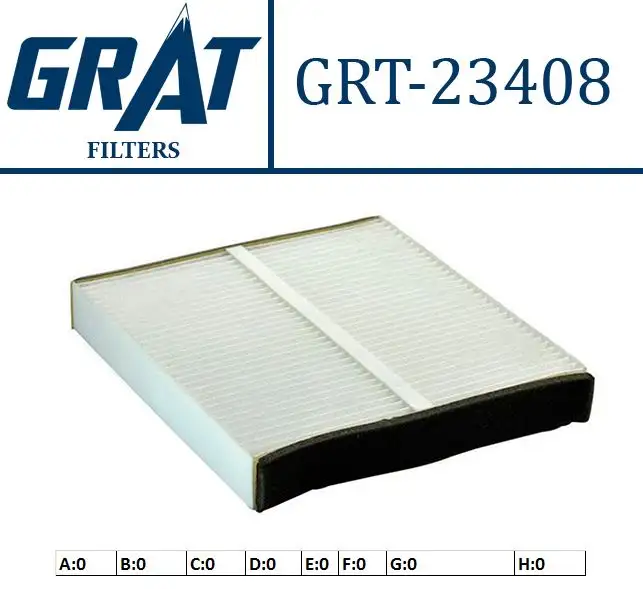 GRAT 23408 Polen Filtresi B72005M000 resmi