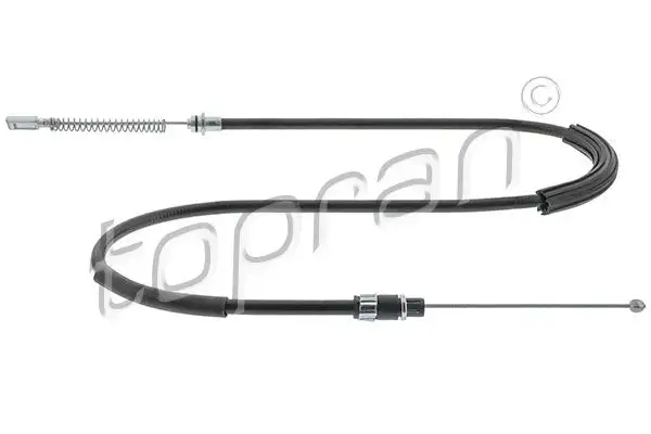 TOPRAN 114352001 El Fren Halatı (Arka) resmi