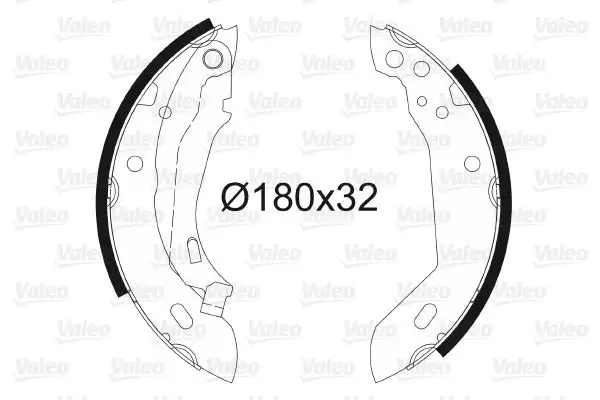 VALEO 562037 Arka Fren Balatası resmi