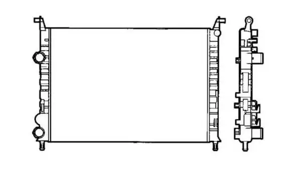 KALE 0131292AL Radyatör resmi