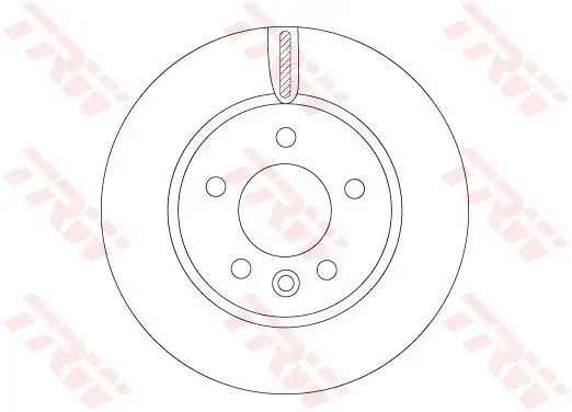 TRW DF6589S Ön Fren Diski 2N0615301D resmi