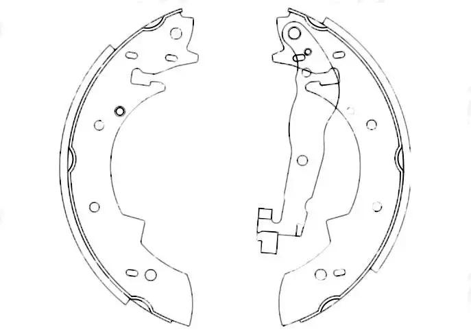 MGA 541151 Arka Fren Balatası 7701203563 resmi