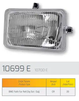 FARBA 10699D Ön Far resmi