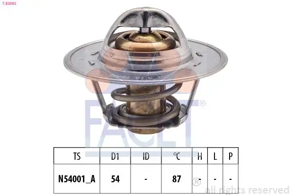 FACET 7.8268S Termostat resmi
