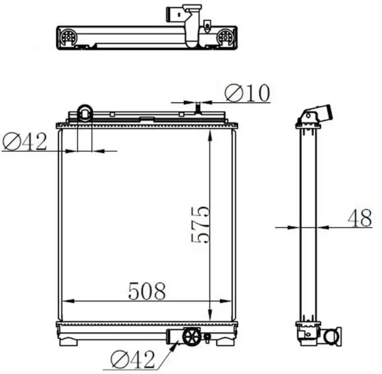 ORIS BMI296048 Radyatör ME418713 resmi
