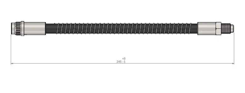CAVO C900355A Arka Fren Hortumu 4412727 resmi