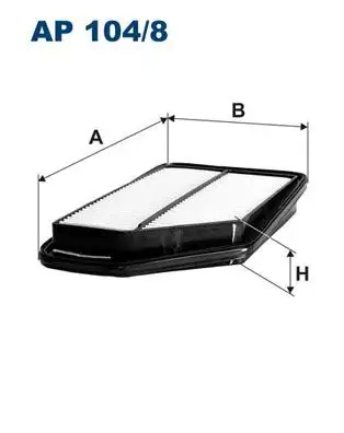 FILTRON AP104/8 Hava Filtresi 17220RSRE00 resmi