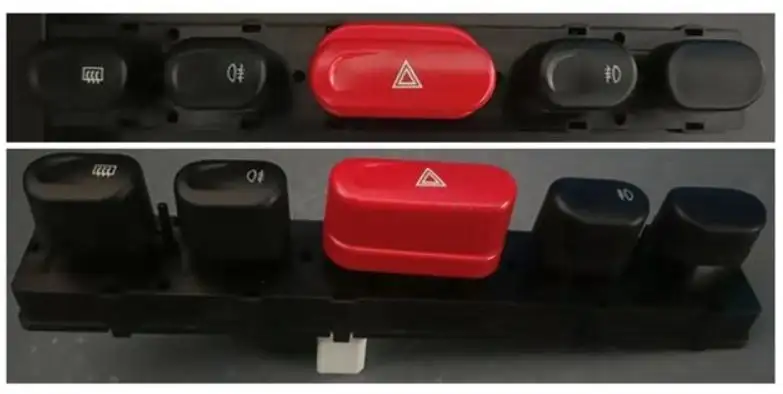 TKN FI-FL-004 Dörtlü Flaşör Düğmesi 716897080 resmi