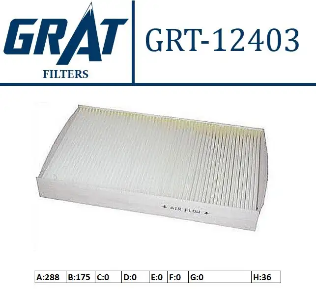 GRAT 12403 Polen Filtresi 6479C2 resmi