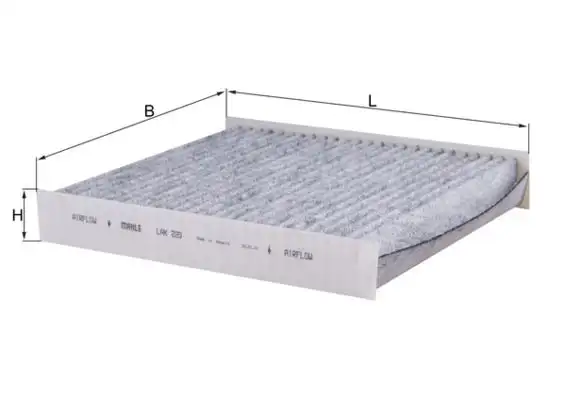 MAHLE LAK220 Polen Filtresi (Karbonlu) resmi