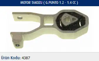 MASTER M4387 Motor Takozu 55700441 resmi