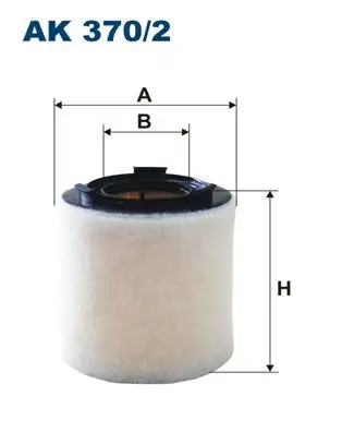 FILTRON AK370/2 Hava Filtresi 6R0129620A resmi