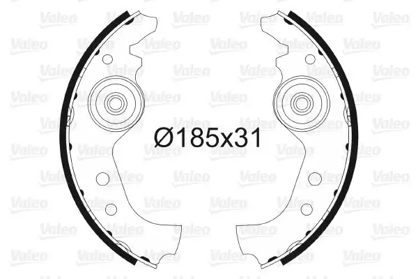VALEO 562761 Arka Fren Balatası resmi