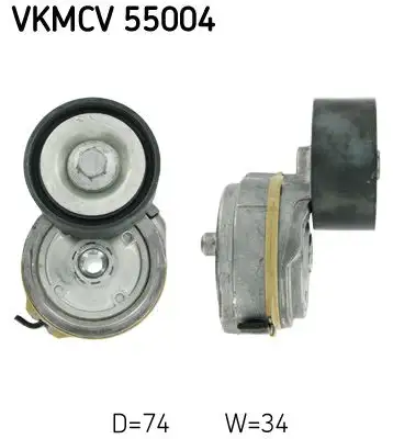 SKF VKMCV55004 Kayış Gergi Kütüğü 51958007477 resmi