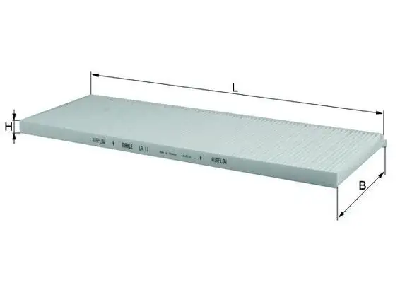 MAHLE LA11 Polen Filtresi resmi