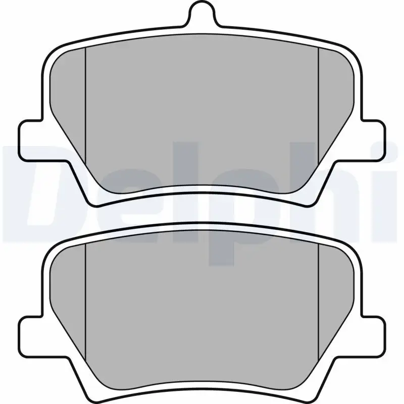 DELPHI LP3434 Arka Fren Balatası resmi