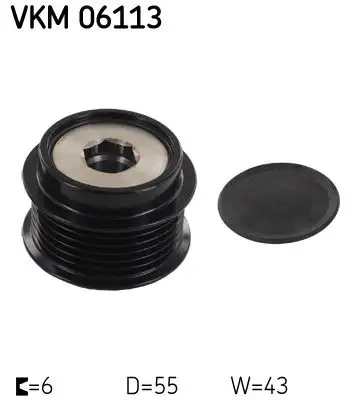 SKF VKM06113 Alternatör Kasnağı 274150T011 resmi