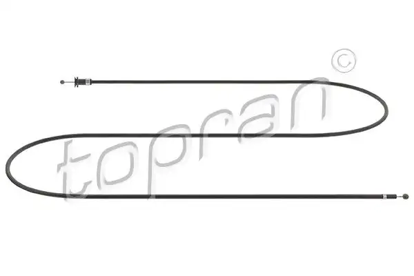 TOPRAN 112159001 Kaput Açma Teli 6N1823531A resmi