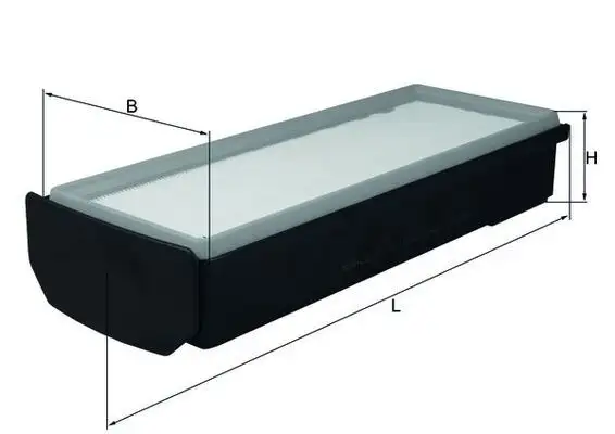 MAHLE LX2796/1 Hava Filtresi 13718518111 resmi