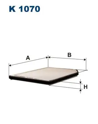 FILTRON K1070 Polen Filtresi 7711228921 resmi