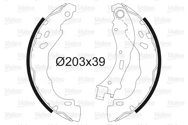 VALEO 564157 Arka Fren Balatası 1609066080 resmi