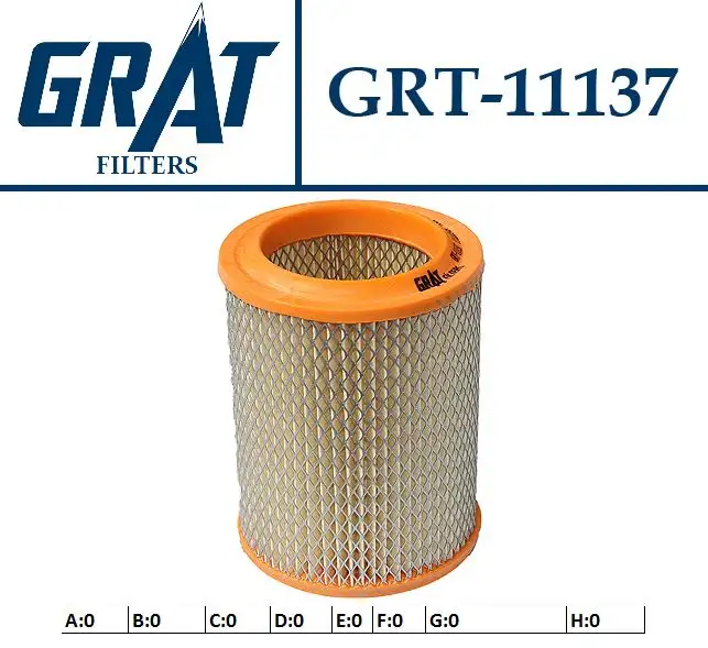 GRAT 11137 Hava Filtresi 7701001494 resmi