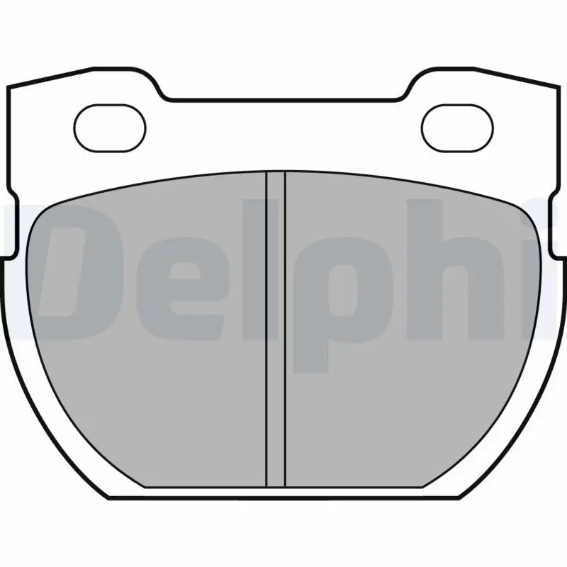 DELPHI LP1847 Arka Fren Balatası SFP000250 resmi