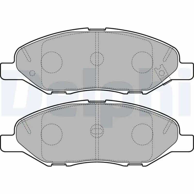 DELPHI LP3169 Ön Fren Balatası resmi