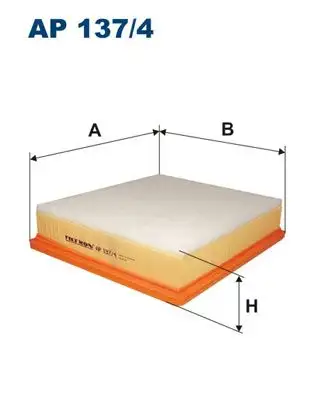 FILTRON AP137/4 Hava Filtresi resmi