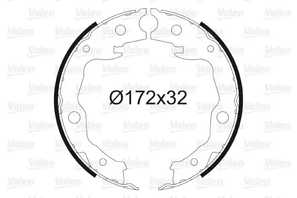 VALEO 564128 El Fren Balatası 4654042020 resmi