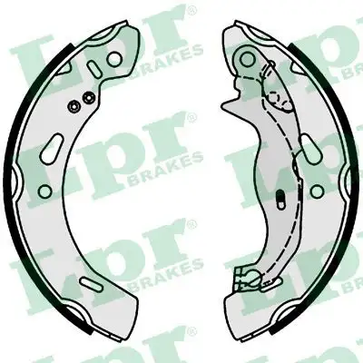 LPR 01004 Arka Fren Balatası resmi