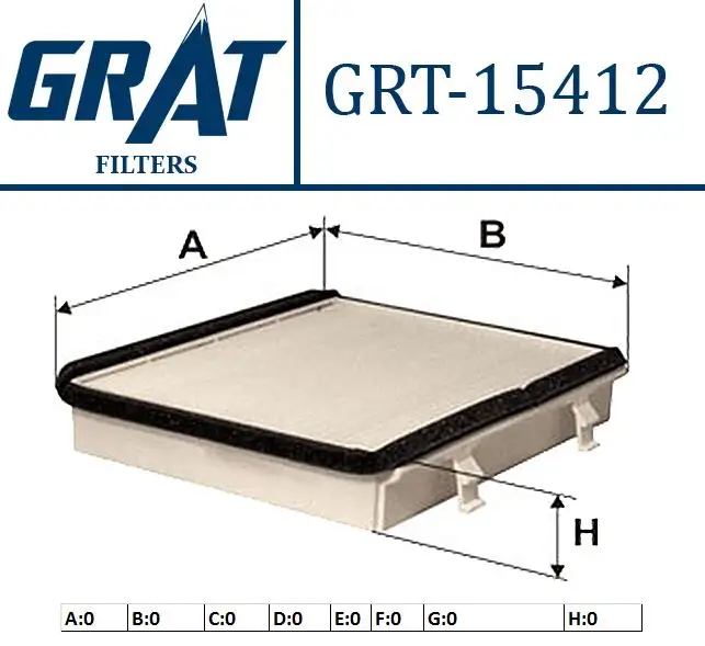 GRAT 15412 Polen Filtresi 191819638 resmi