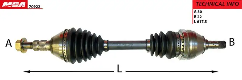 MGA 70922 Ön Aks (Sol) 374473 resmi