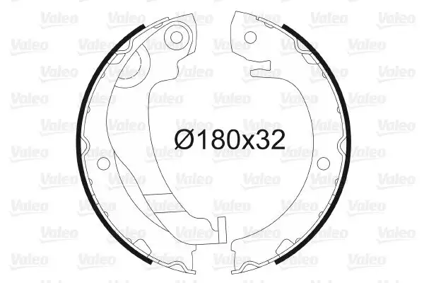 VALEO 564183 El Fren Balatası 44950F010 resmi