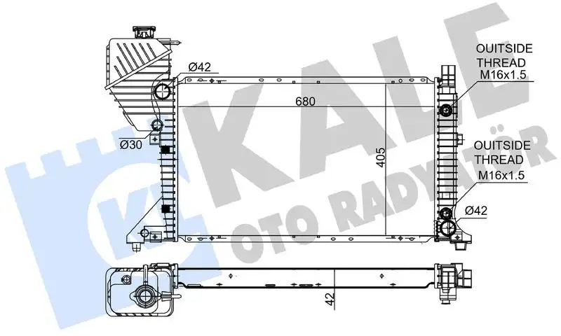 KALE 351100 Radyatör resmi