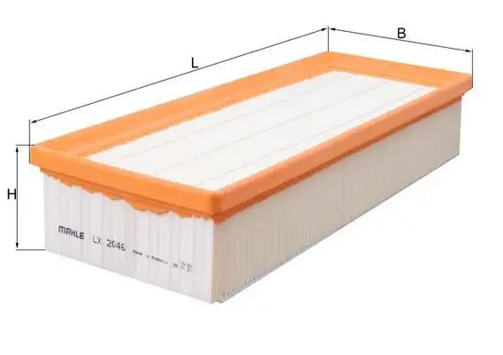 MAHLE LX2046 Hava Filtresi resmi