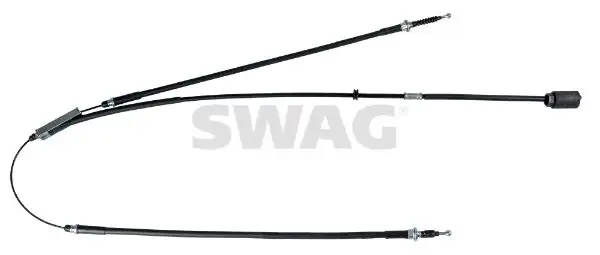 SWAG 33100870 El Fren Halatı (Arka) resmi