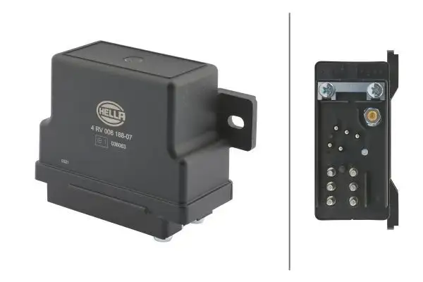 HELLA 4RV008188-071 Kızdırma Zaman Rölesi A0125459032 resmi