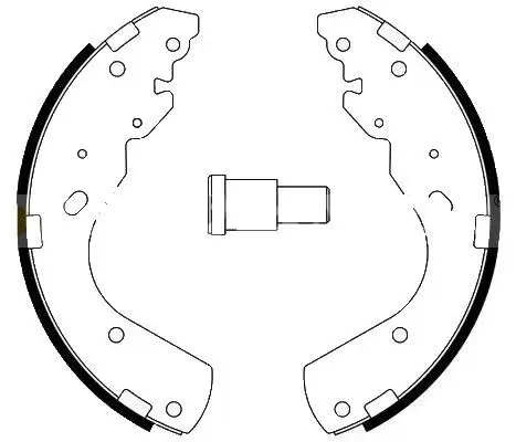 MGA 54304 Arka Fren Balatası 3651347 resmi