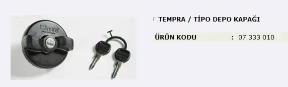 MITA 07333010 Yakıt Depo Kapağı 7648278 resmi