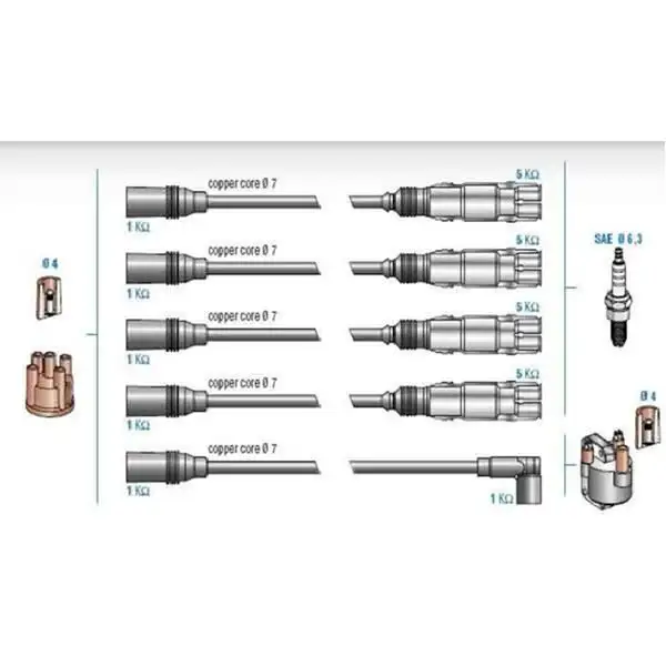 DODUCO 7805 Buji Kablosu N10204402 resmi