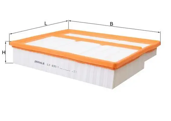 MAHLE LX439/1 Hava Filtresi resmi