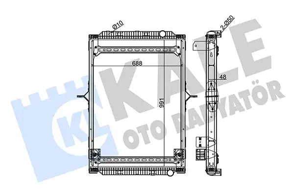 KALE 350155 Radyatör resmi